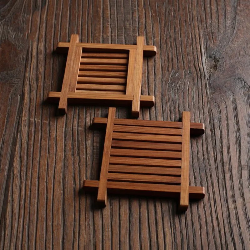 Деревянная подставка под столовые приборы коврик для кухонного стола прочная