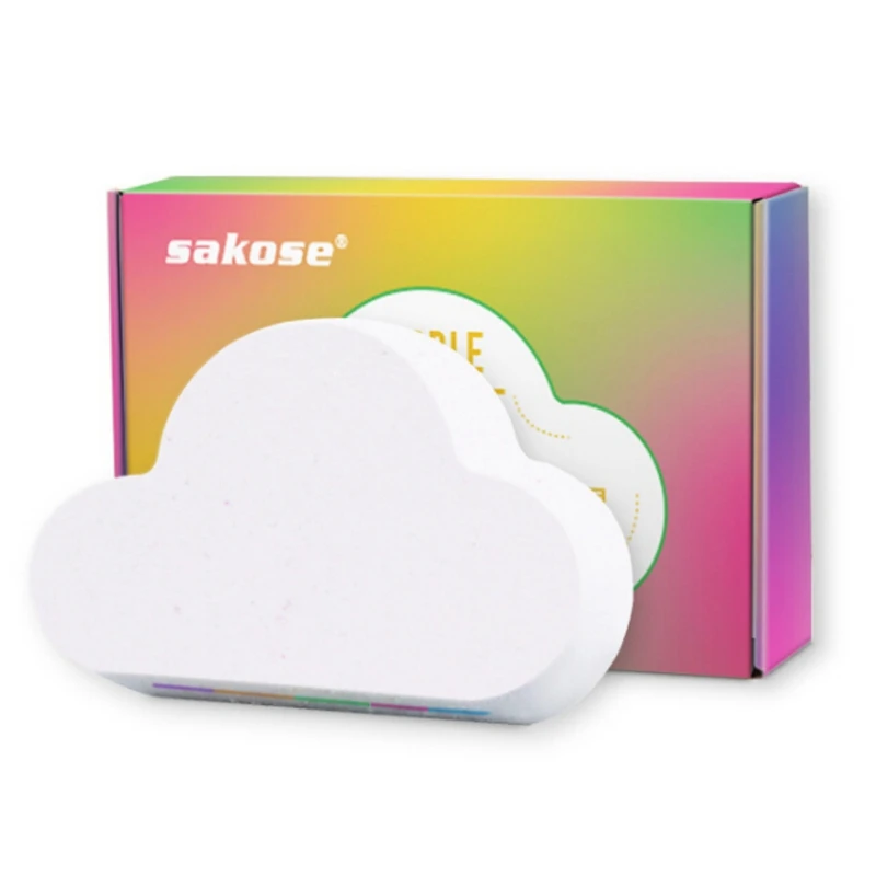 160 г Рекомендуемые облака Радуга соль для ванны Отшелушивающий увлажняющий