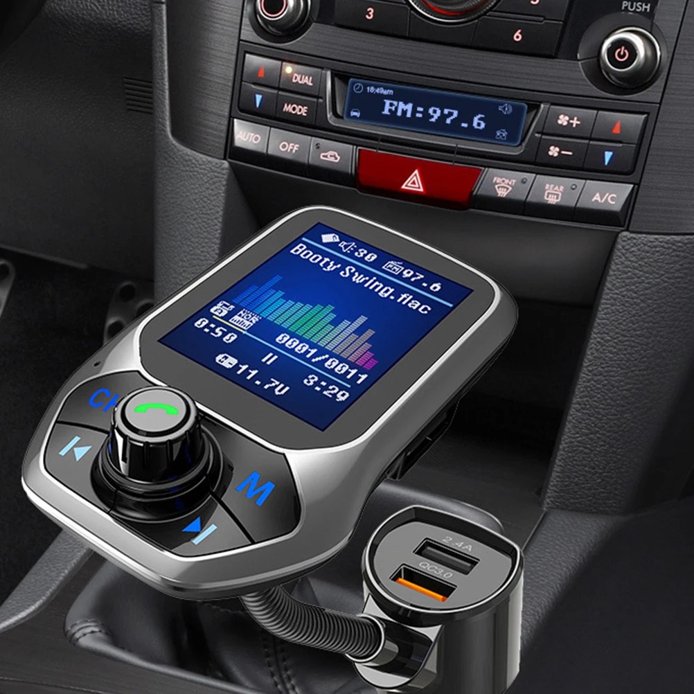 1 шт. автомобильный адаптер-разветвитель с двумя USB-портами и поддержкой QC 3 0 |