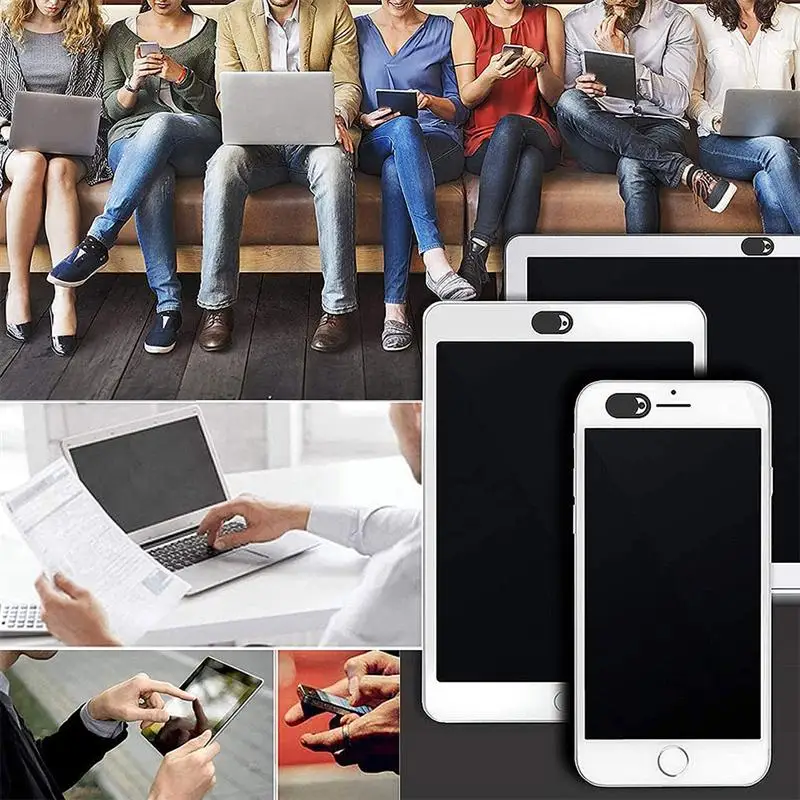 

20pcs Mobile Phone Privacy Stickers Camera Protective Cover Simple Webcam Covers