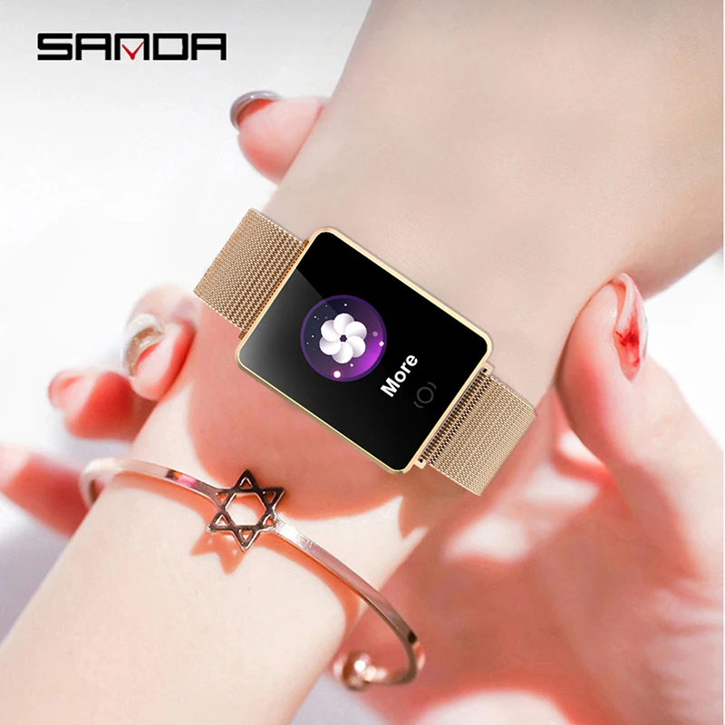 Reloj inteligente 2019 Смарт часы CK26 золотые пульсометр кровяное давление монитор сна