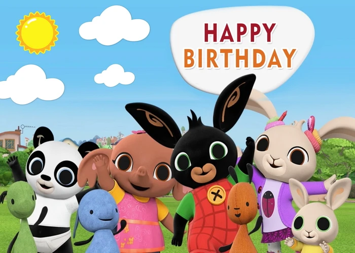 Виниловый фон для вечерние фотосъемки с изображением кролика | Дом и сад