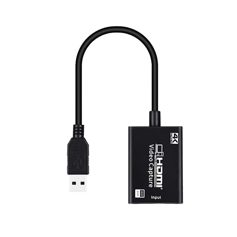 

Мини-приставка для записи видео HD 1080P HDMI-USB 3,0 4K для компьютера, Youtube OBS и т. Д. Потоковая трансляция в прямом эфире