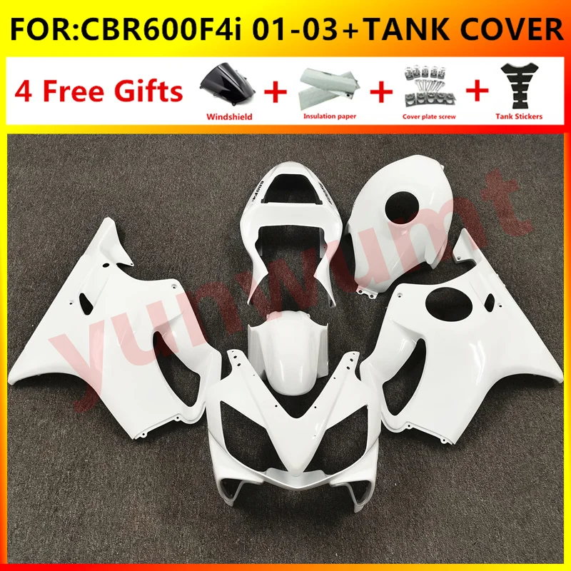 Новый комплект обтекателей из АБС-пластика под давлением Подходит для HONDA CBR 600 F4i