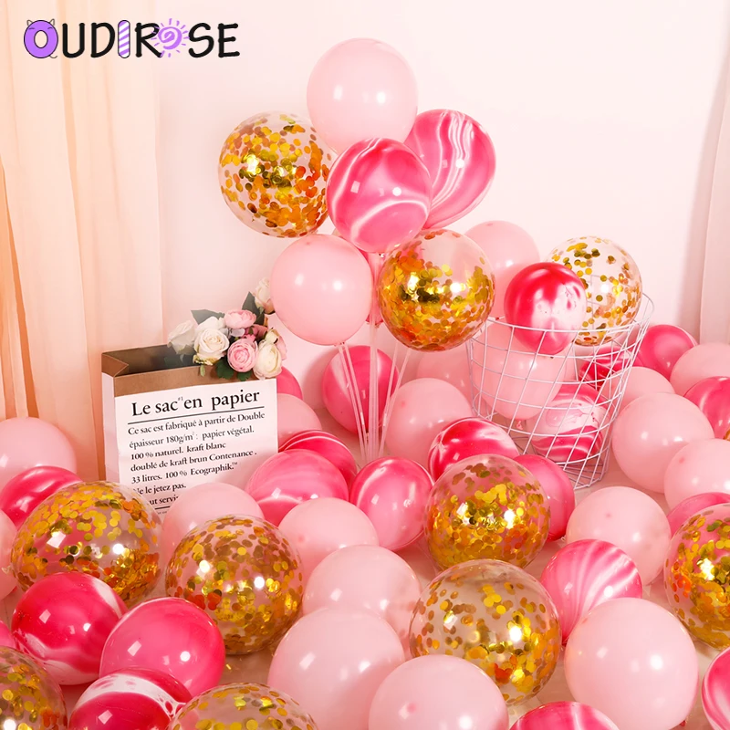 Шарики с мраморным агатом 12/10 дюймов украшение для свадебного фестиваля