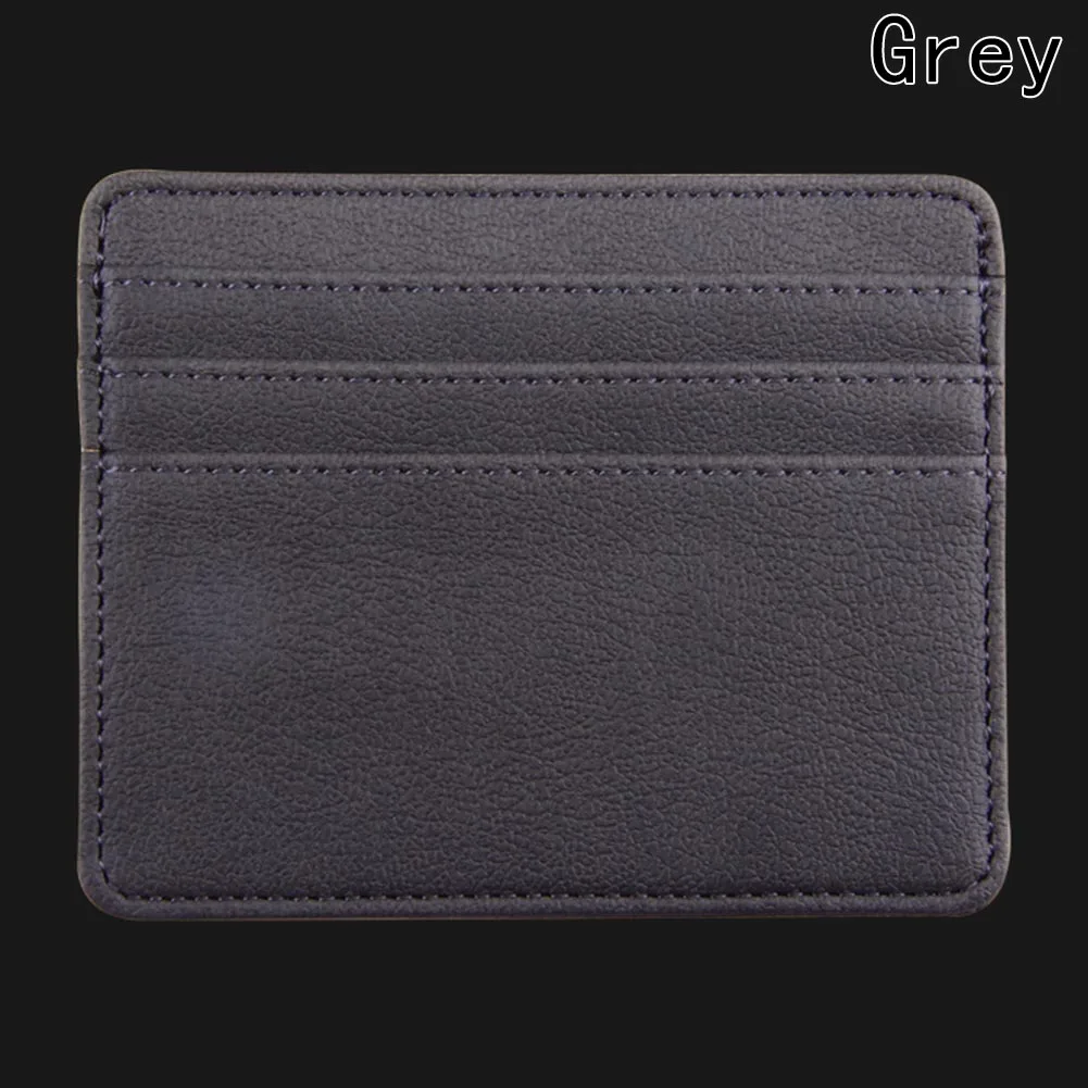 

Unisex Wallet Business Card Holder Bank Cardholder Leather Cow Pickup Package Bus Card Holder Slim Leather Multi-card Pack Bag