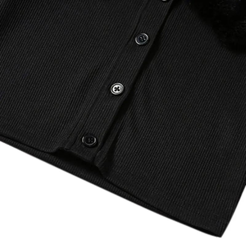 

New Women Autumn Winter Warm Fashion Casual Concise All-match Long Sleeves Lapel Collar Short Coat Jacket New