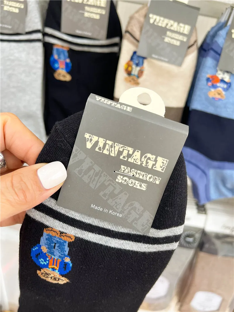 2021 джентльменские носки на каждый день для мужчин корейский носок