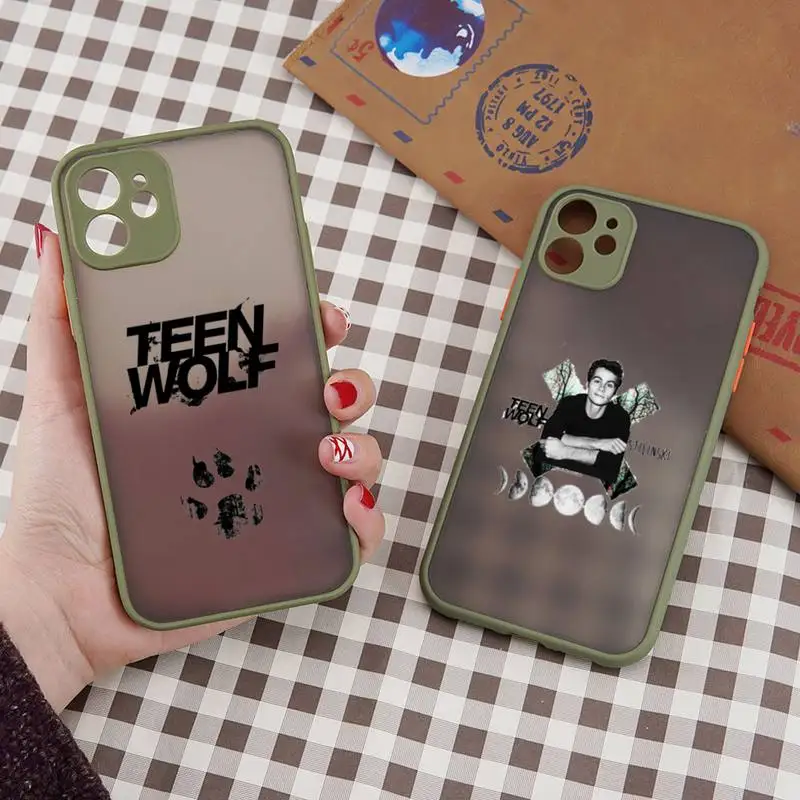 

Teen Wolf Phone Case matte transparent