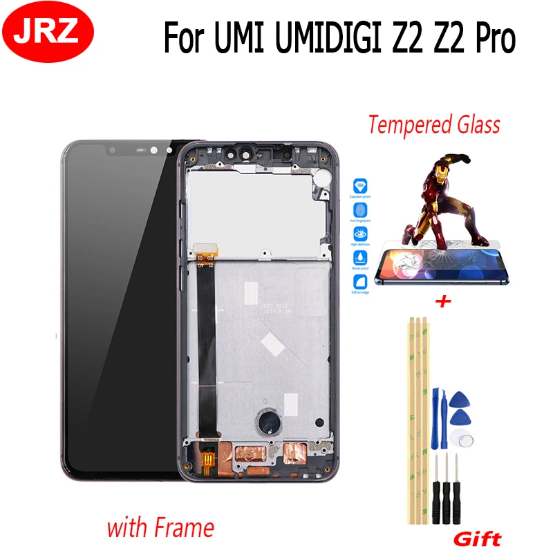 6 2 дюймов для UMI UMIDIGI Z2 Pro ЖК-дисплей Дисплей + кодирующий преобразователь