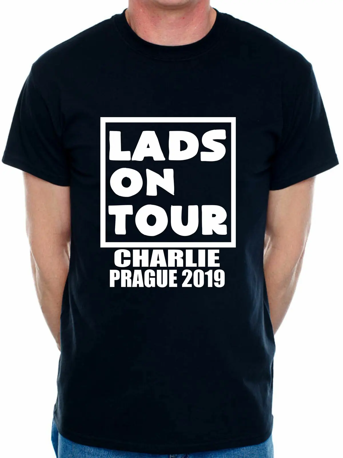 Персональный мальчишник Мужская футболка с принтом Stag Do|Мужские футболки| |