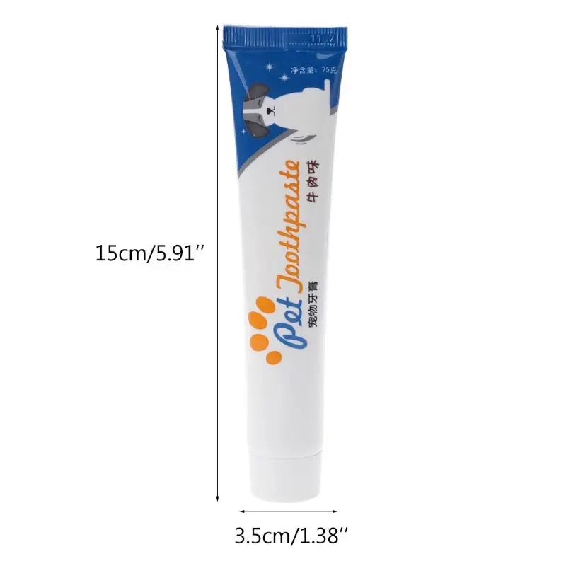 

Natural Pet Dog Puppy Cat Toothpaste Teeth Cleaning Oral Care Pet Supplies