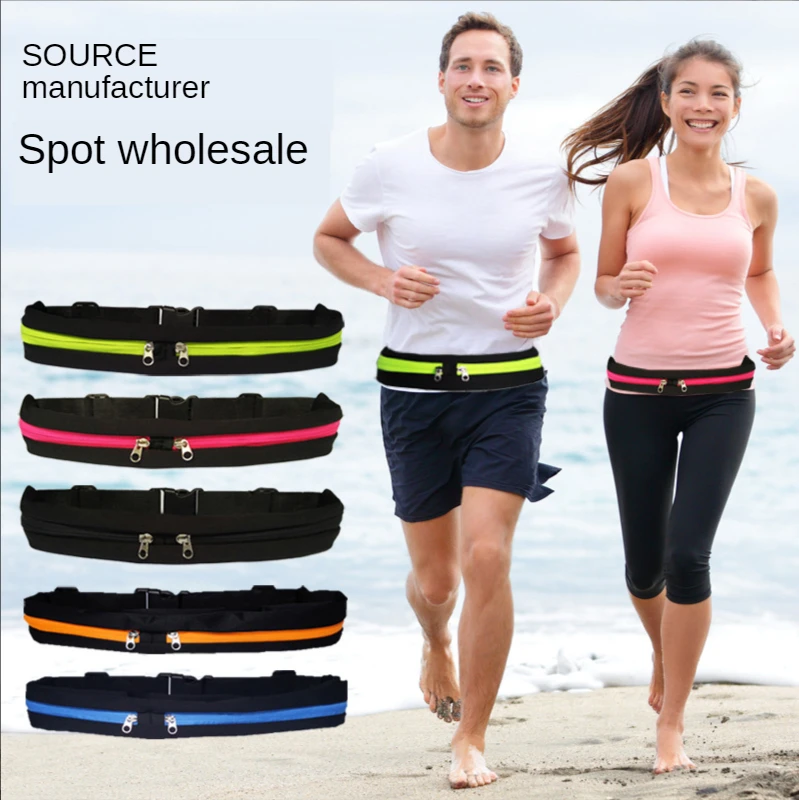 

Outdoor Waist Belt Bag Portable Ultralight double Waist Packs Phone Holder For Trailing Running Camping for iphone 11 6.5 inch