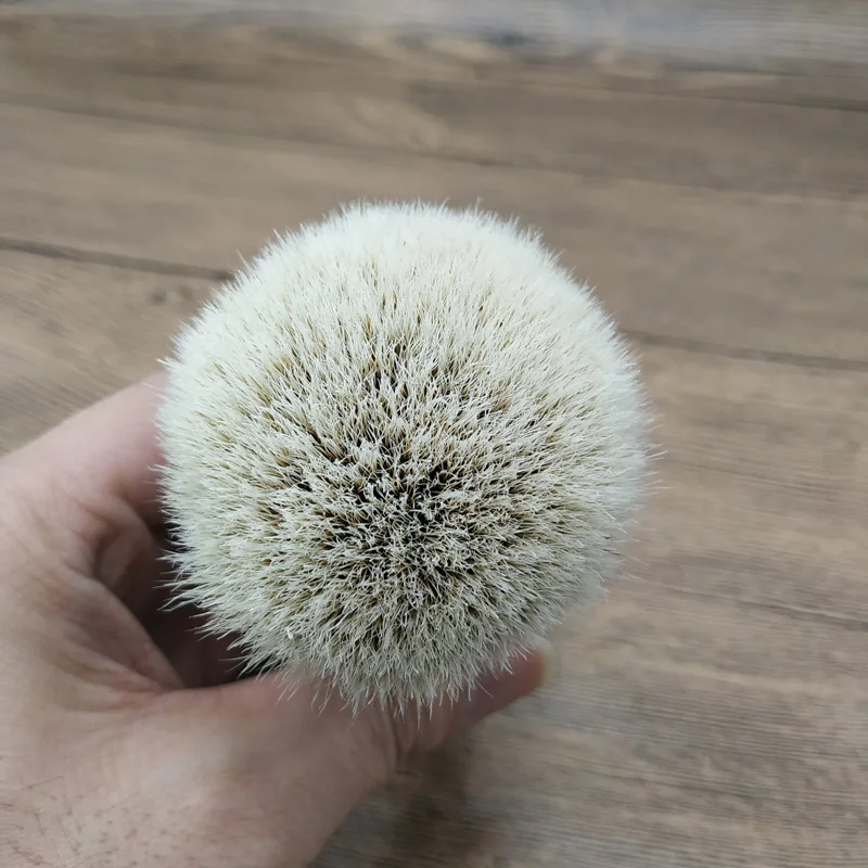 DS 24 мм SHD гелевый наконечник манчуриан двухполосный барсук Узел для волос мужские