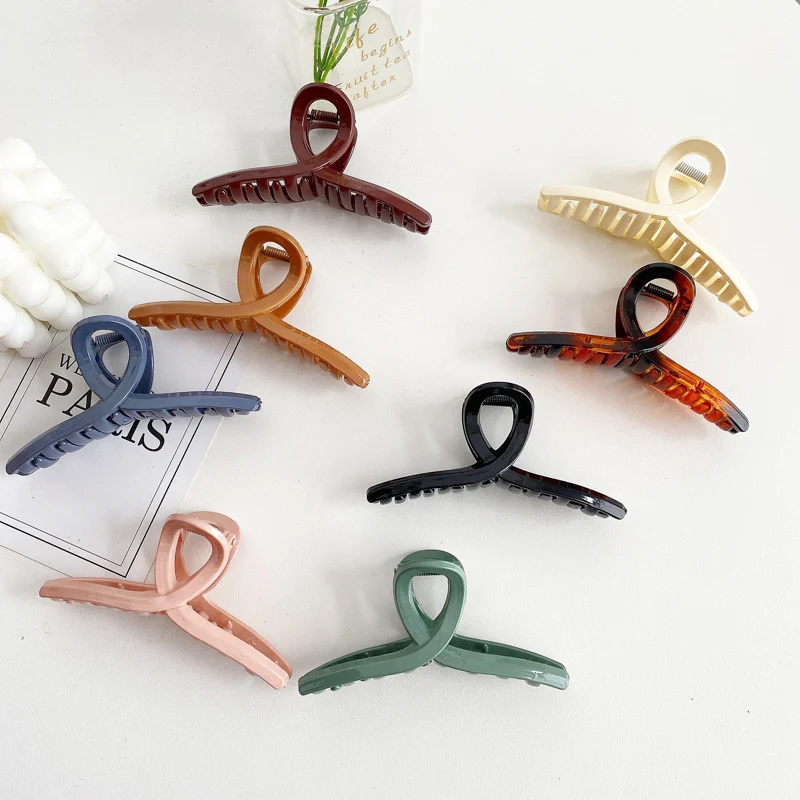 

Заколка для волос, зажим для волос Queen, Южная Корея, Элегантный изящный акриловый зажим для волос, зажим для волос VISHARK, Шпилька для волос