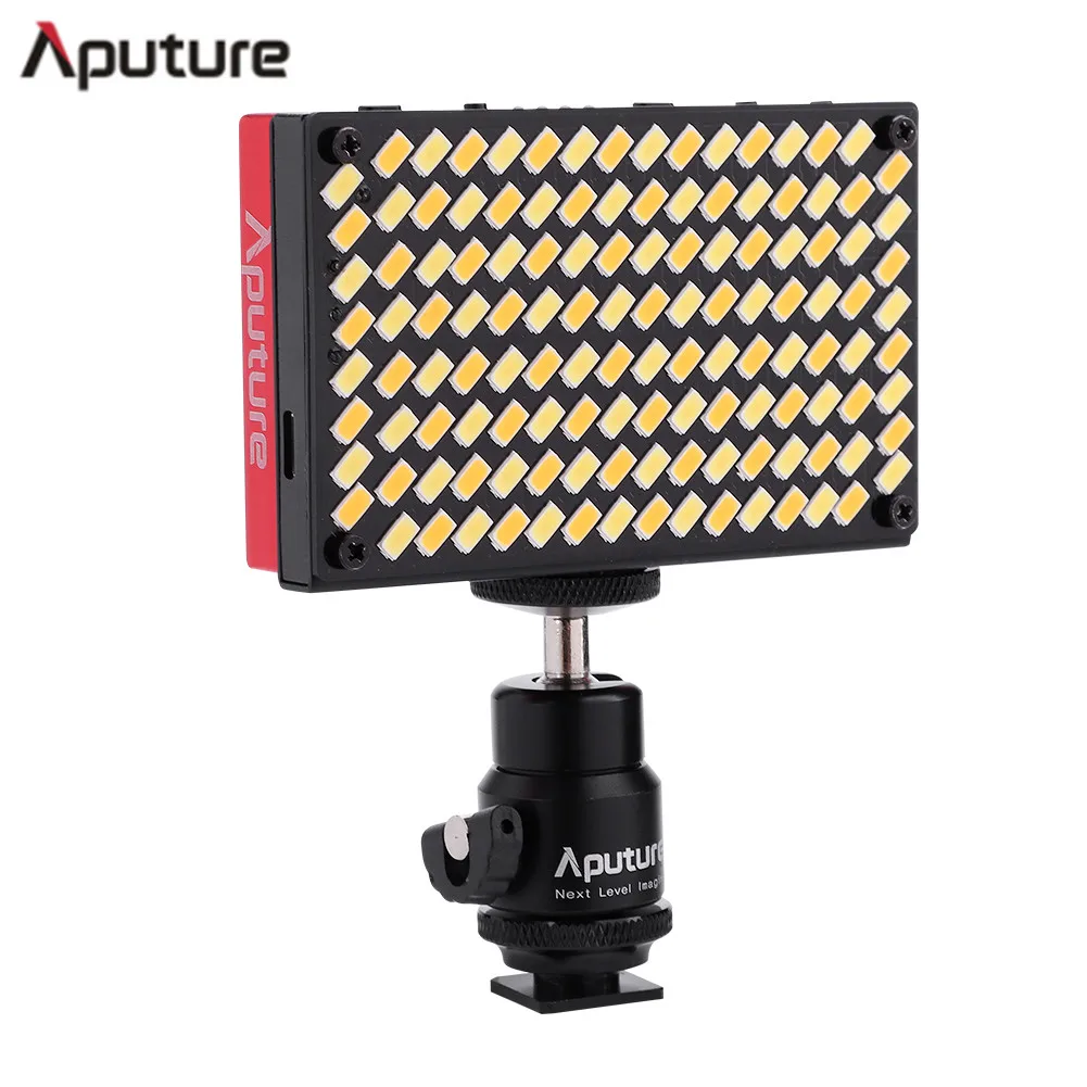 Aputure AL MX 128 светодиодный заполняющий светильник для видео с цветовой температурой
