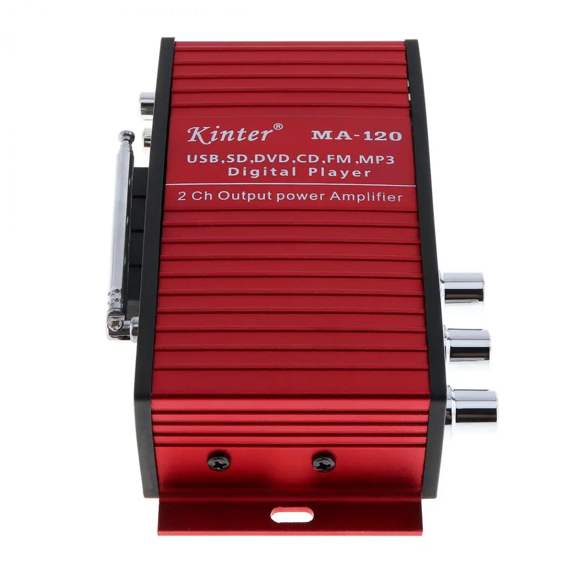 Kinter MA-120 12 В 2CH HIFI автомобильный усилитель мощности fm-радио стерео музыкальный плеер Поддержка USB SD DVD MP3 вход для авто мотоцикла