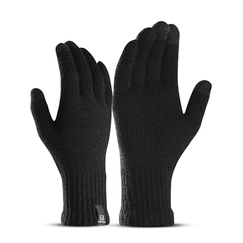

Skiing Gloves Full Finger Touch Screen Windproof Thermal Knitted Handwear Outdoor Sportswear Accessories