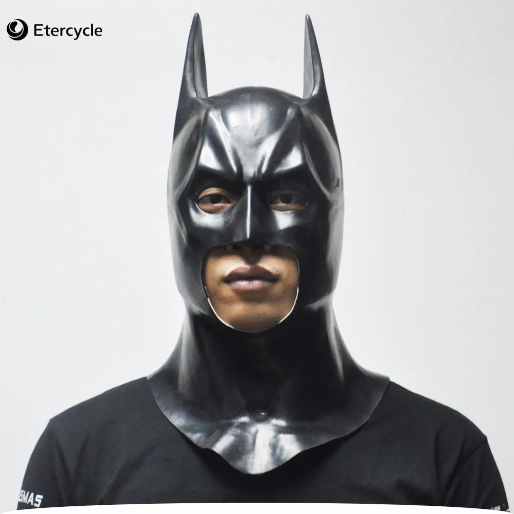 Batman Новая игра Смерти MOMO светодиодная световая маска Страшные маски tern горячая маска Хэллоуин женский призрак уродливый женский силиконовый маски - Цвет: Batman