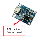 Зарядная плата 1CS 5V 1A MicroMini USB 18650 Type-c литиевая батарея модуль зарядного устройства + защита двойная функция TP4056 18650