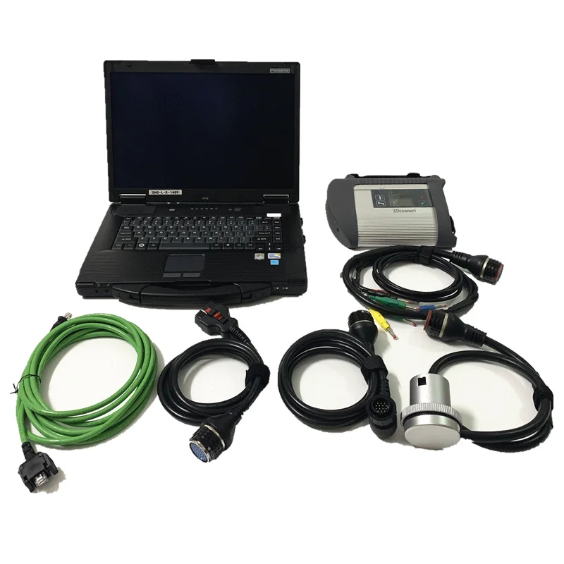 MB Star C4 SD Connect Compact 4 мультиплексор диагностический + Программное обеспечение SSD 2020 6