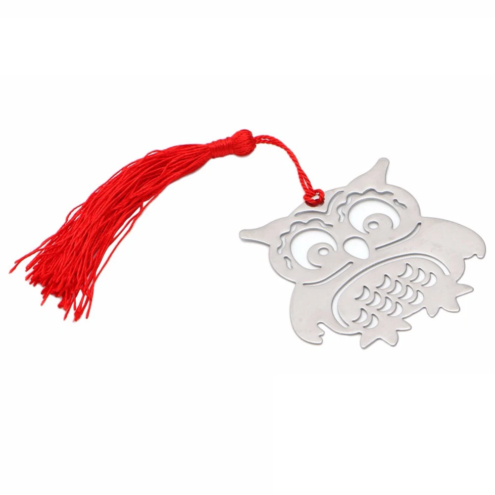 1 шт. стильная мини-Закладка канцелярские принадлежности серебряный цвет