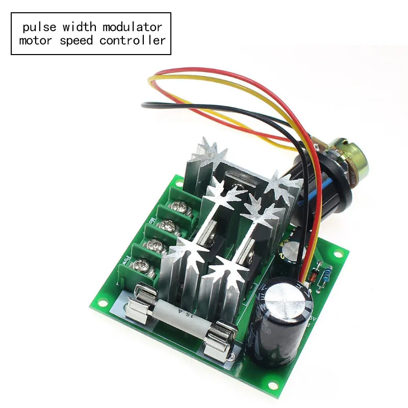 DC10-60V DC 10-60V Motor PWM переключатель регулятора скорости 20A модуль привода напряжения