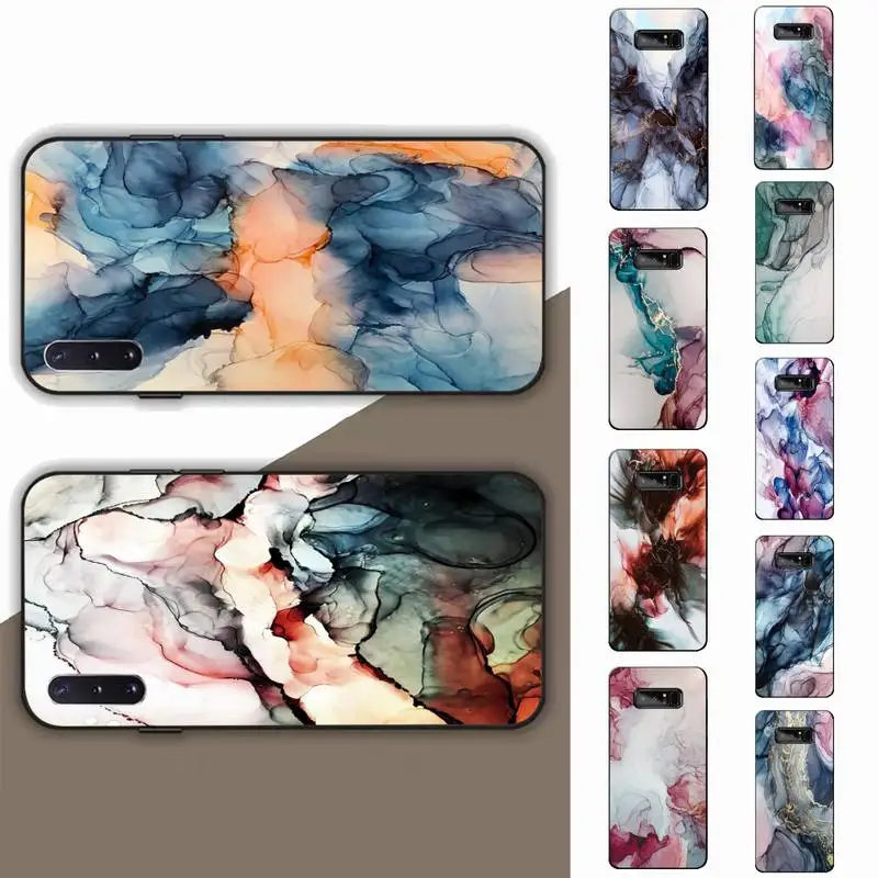 

Colorful Marble Phone Case for Samsung Note 5 7 8 9 10 20 pro plus lite ultra A21 12 72