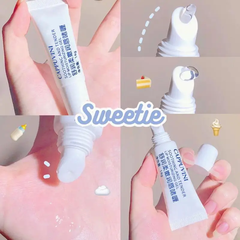 

Moisturizing Lip Balm Gloss Plumping Lip Gloss Lip Plumper Gel Makeup Nutritious Lipstick Repair Fades Lip Wrinkles Lip Care