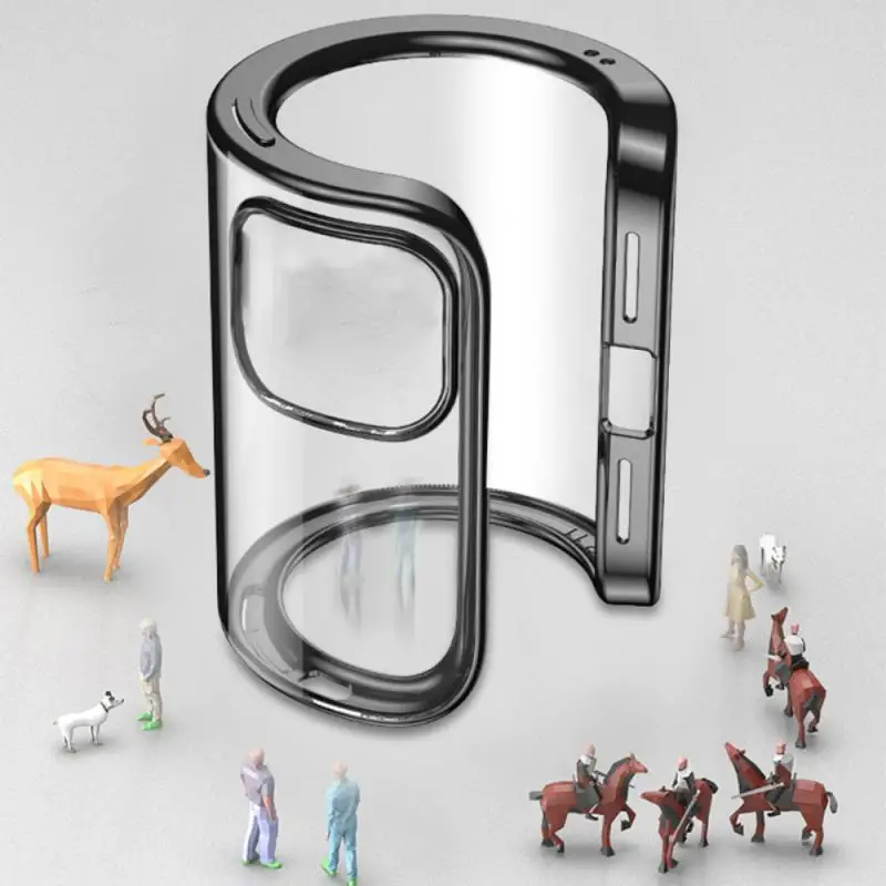 

Square Soft Case For For IPhone 12mini 12 12pro 12promax Protection Case Ultra Thin Clear Phone Case Soft Back Cover