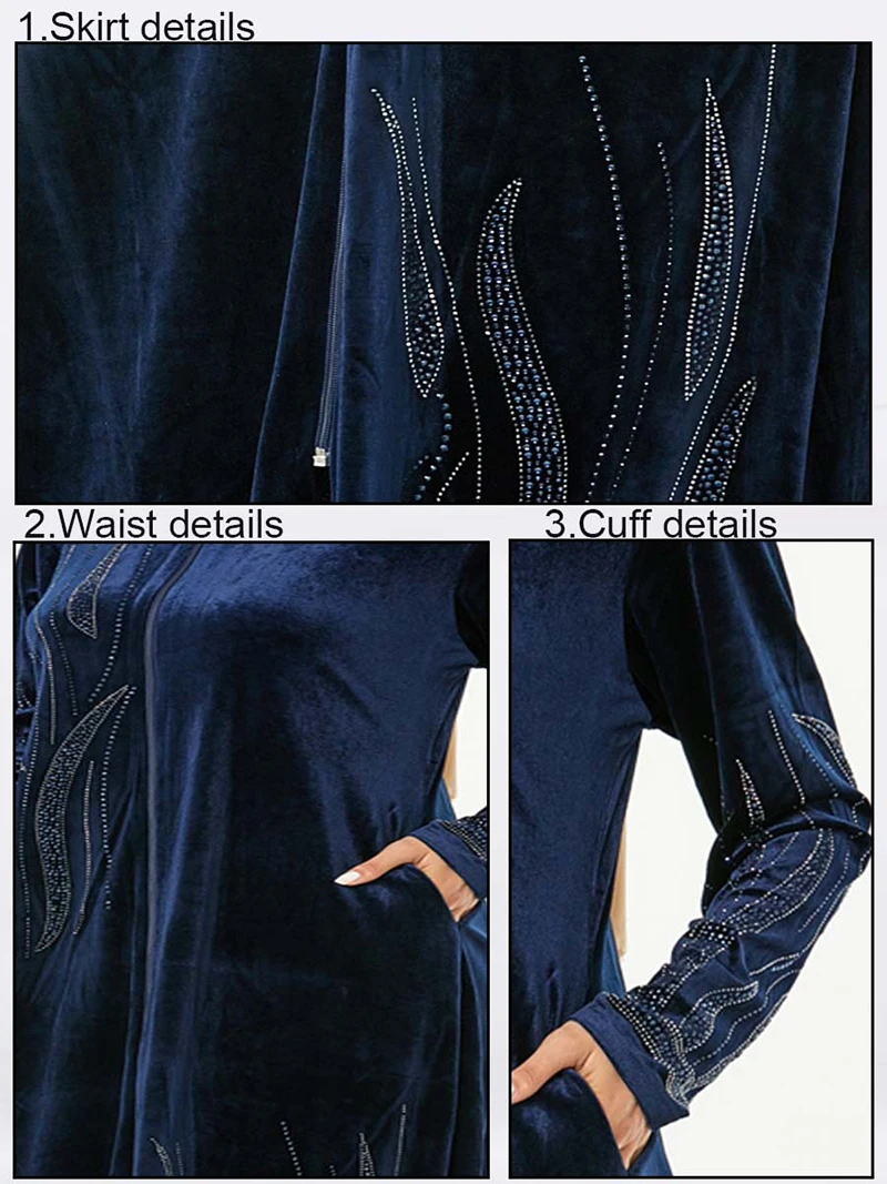 Djellaba Femme Kaftan abaya Дубай, Турция мусульманское платье хиджаб одежда для женщин мусульманских стран Tesettur Elbise молитва турецкий исламский Халат