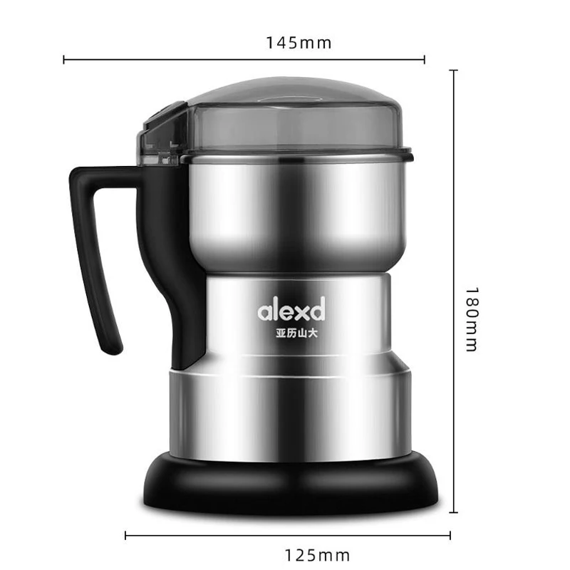 

Electric Grinder Machine Kitchen Cereals Nuts Beans Spices Grains Grinding Machine 400g Multifunctional Electric Coffee Grinder