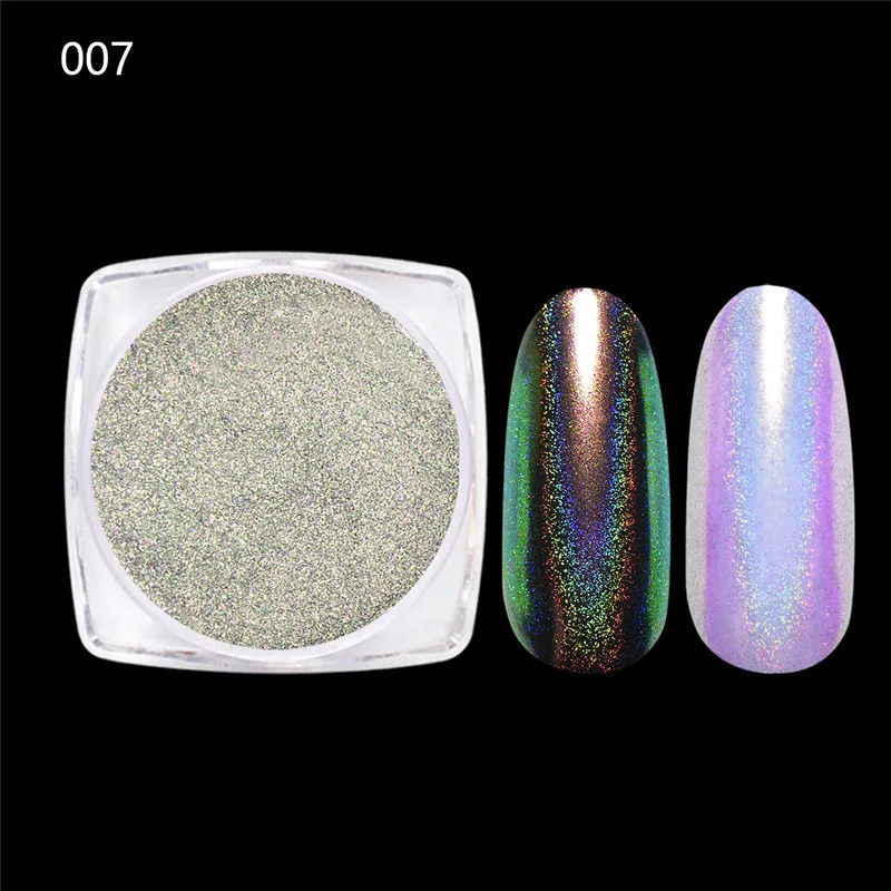 BeautyBigBang лак для ногтей Блестящий Порошок 0,2 г Хамелеон для ногтей мерцающий Русалка жемчуг пигмент Сияющий лазер в виде ракушки окунутый порошок