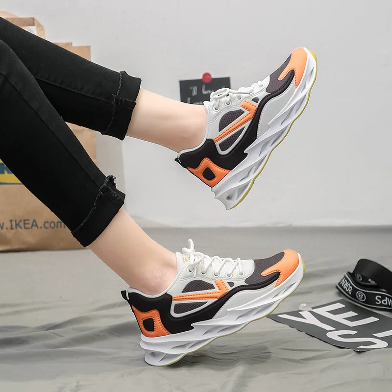 

Fashion Shoes Woman Mesh Tenis Sneakers Platform Ladies Damping Sport Shoes Women's Flats Feminin Zapatos Women Trainers