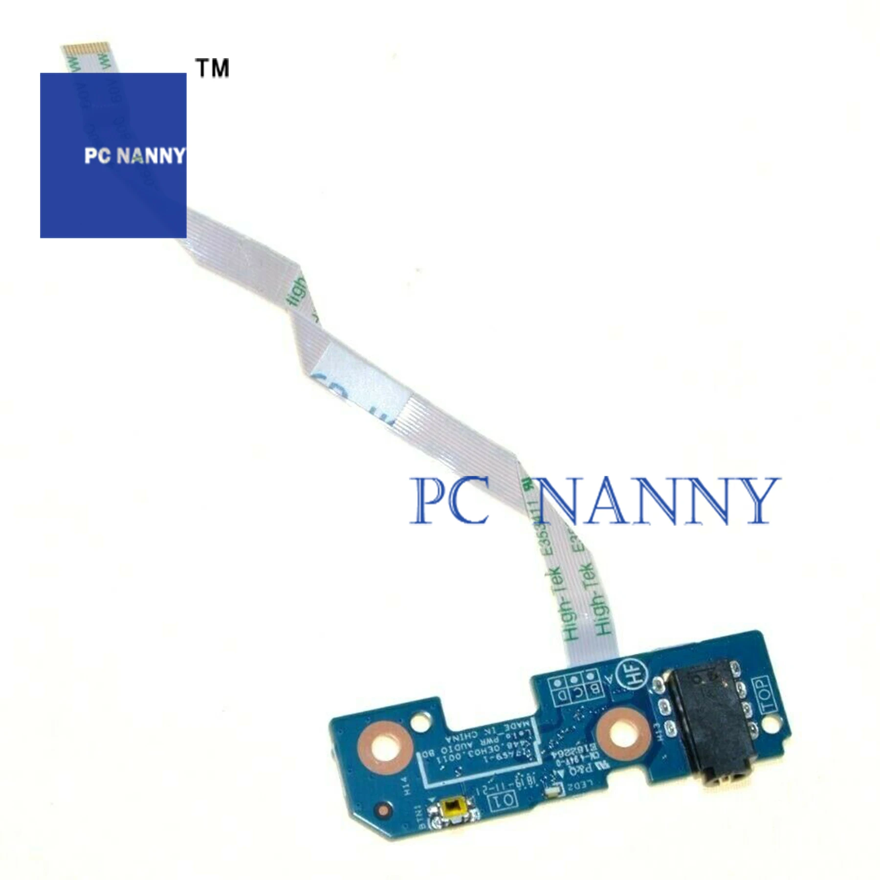 

PCNANNY FOR HP X360 15-CR 15.6" Power Button Audio usb Board 448.0eh02.0011 test good