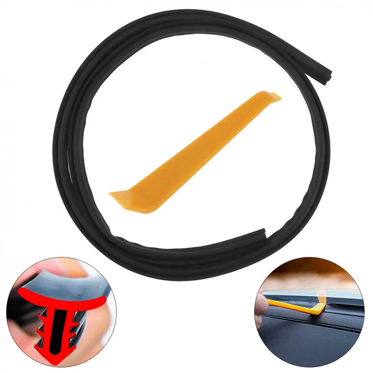 160 см резиновые три слота для карт консоль инструментов автомобилей