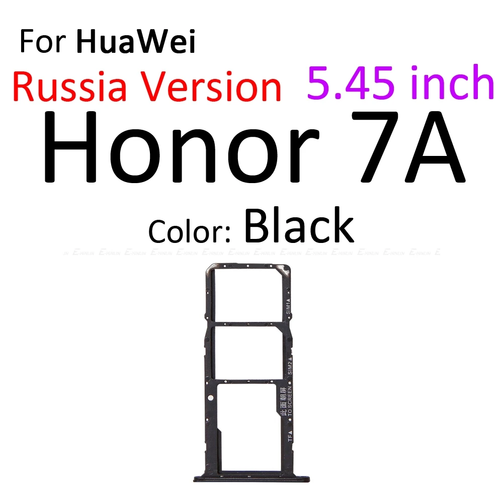 Лоток для Micro SD/Sim-карты HuaWei Honor 7A 5 45 7 Pro гнездо адаптера держатель слота контейнер