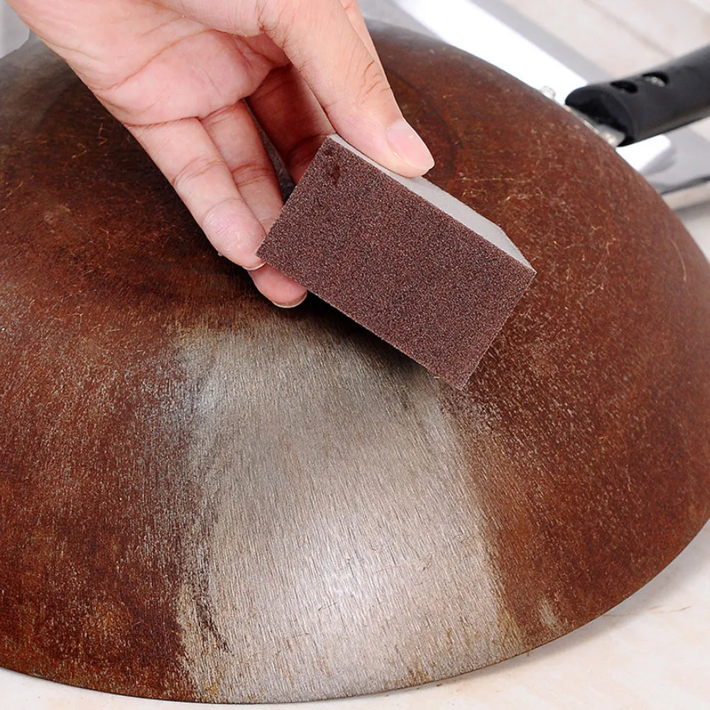 5PCS Sponge Emery Brush Kitchen Bathroom Living Room Powerful Cleaning Tool Wipes Practical And Convenient For Household | Дом и сад