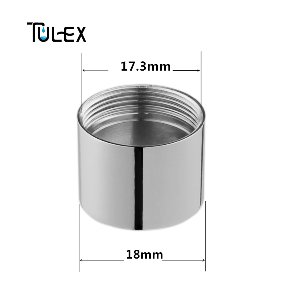 TULEX водосберегающий аэратор для крана 18 мм с внутренней резьбой 4-6л/мин носик пузырьковый фильтр насадка на кран аксессуары для ванной комнаты