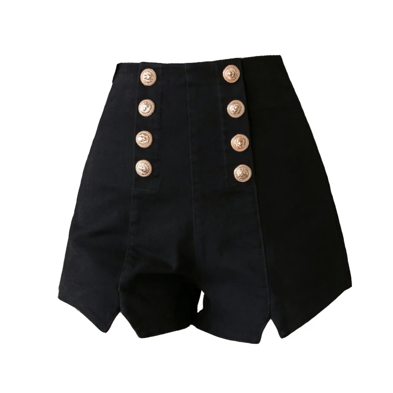 Сексуальные Клубные женские шорты JMPRS модные двубортные эластичные с высокой