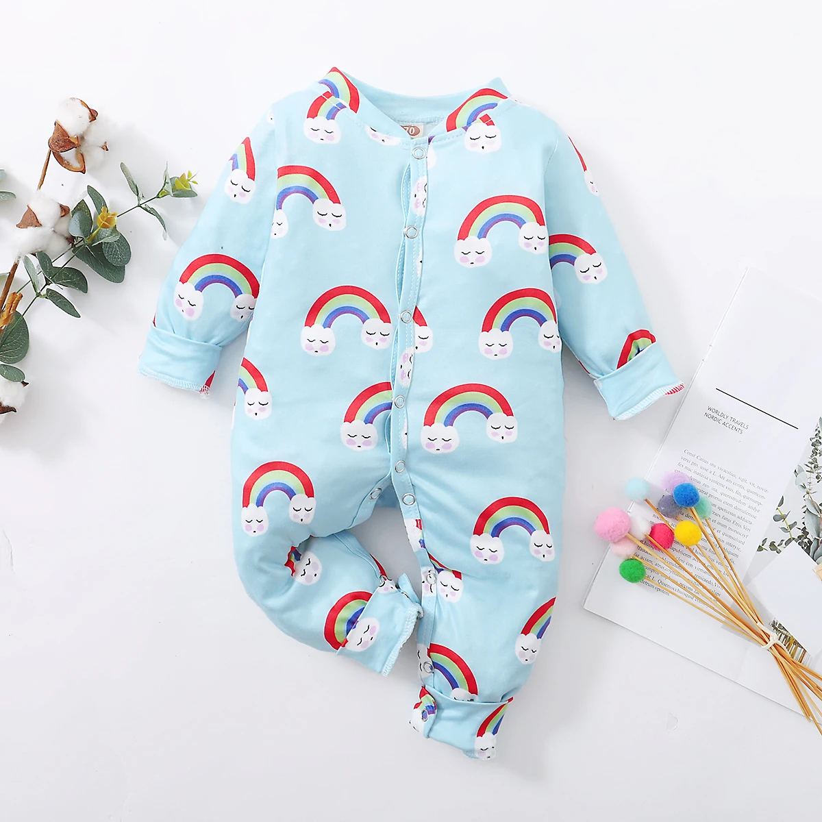 

2022 Fashion Baby Clothing Newborn Baby Girls Boy Romper Infants Baby Sunsuit Toddler Baby Bodysuit Autumn Baby Clothes