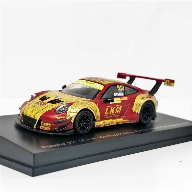 

Spark 1:64 Porsche 911 GT3 R No912 FIA Collection Metal Die-cast Simulation Model Cars Toys