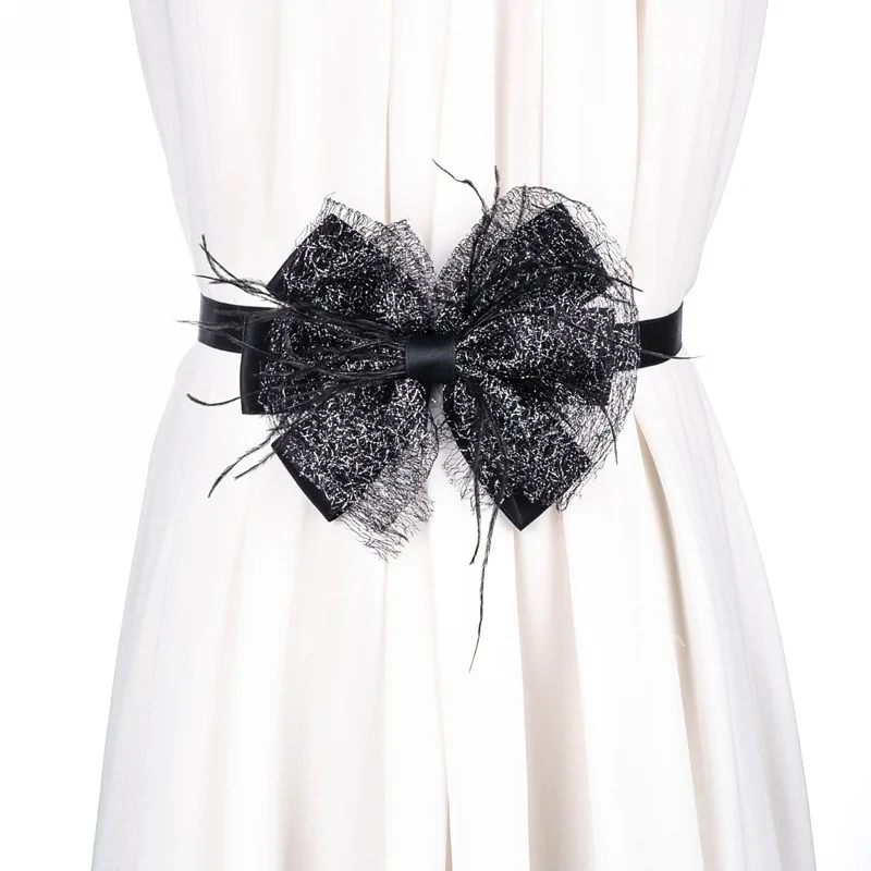 Модный Элегантный женский ремень с бантом ленточный стример для Женщин