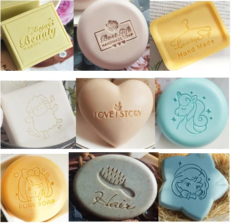 Штамп для мыла ручной работы шаблон печати в главе миниатюрный натуральный узор
