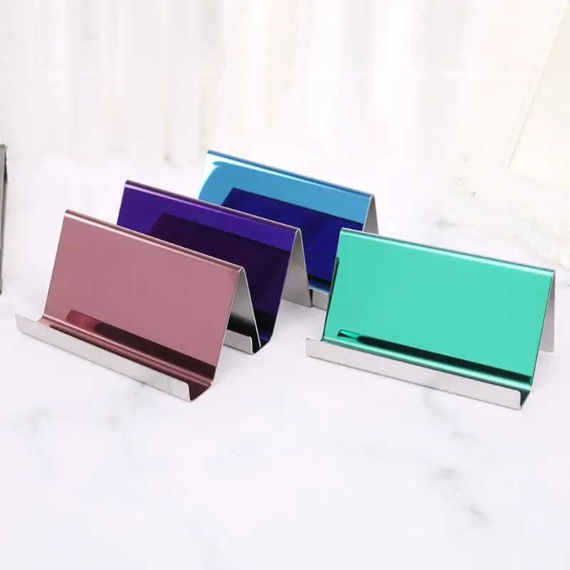 Высококачественная настольная стойка из нержавеющей стали с названием