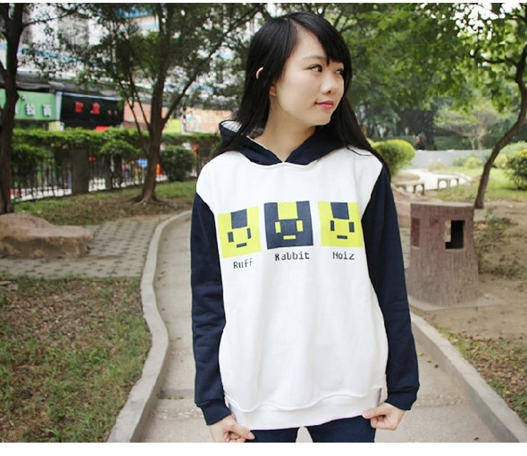 

Anime Hoodies for DRAMAtical Murder DMMD Noiz Cosplay Coat Autumn Jacket Unisex Cotton Thicken Fleece Costume Hoodie Sweatshirts