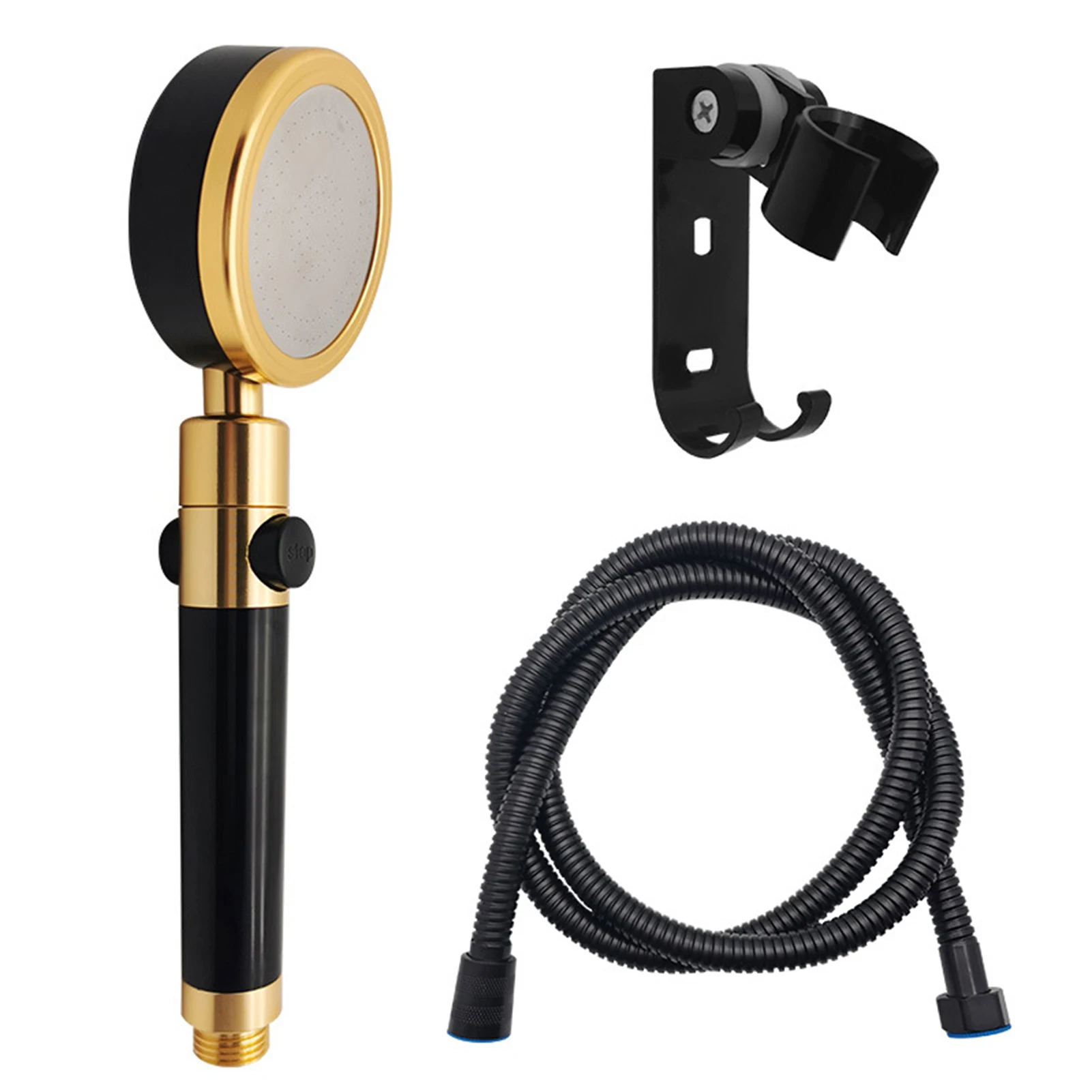 

High Pressure For Bathroom Shower Head Hotel 360 Degrees Rotation Spray Adjustable Power Ionic Filter Accessories Easy Install