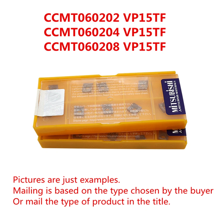 

CCMT060202 VP15TF CCMT060204 VP15TF CCMT060208 VP15TF CNC Turning Milling Carbide inserts Steel,Stainless steel