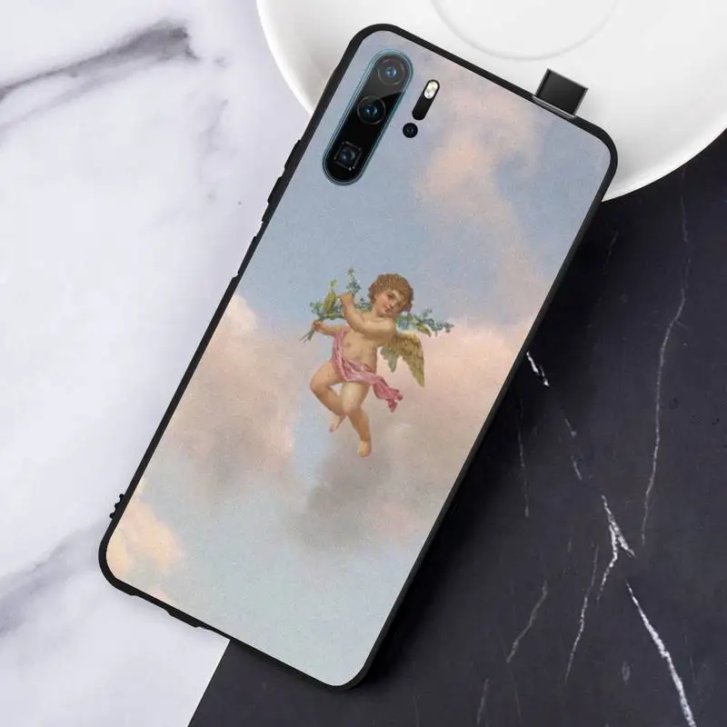 

Renaissance retro art angels Phone Case For Huawei honor Mate P 10 20 30 40 Pro 10i 9 10 20 8 x Lite