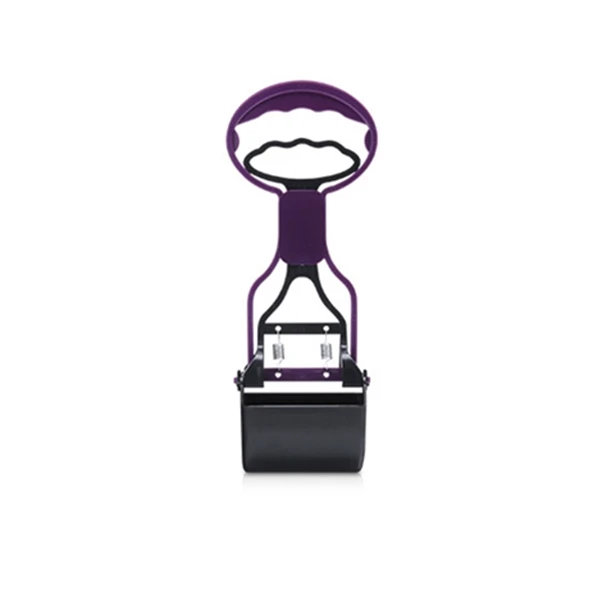 Purple 1 шт. Pet Pooper Scooper с длинной ручкой захват, совок для уборки собачьих экскрементов для уборки животных отходы для собак щенков кошек отходы для уборки уличных инструментов - Цвет: Purple